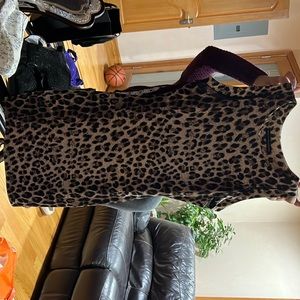 Sexy cheetah dress
